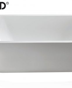 Bad James Semi-Vrijstaand ligbad 180x80 wit acryl